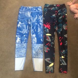 2 pairs of JoyLab leggings